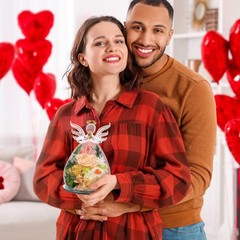 Gifts for 3.86*5.91 inch, Champagne (Rose, Austin, Baby’s Breath, Hydrangea)
