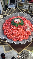 Infinity , Artificial Flower Bouquets handmade with love new 10 available