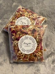 23 individual packs of dried rose petal flower confetti- great for weddings