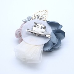 Wedding Wrist Corsage for Bride Bridesmaid Satin Rose Fabric Flower Artificia…