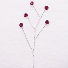 12 Rhinestone Sprays Diamonds (Choose Color)