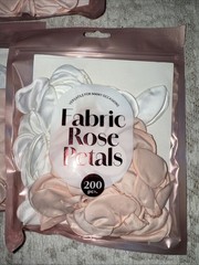 1k Pc Flower Petals for Flower Girl Rose Wedding Silk Pink Rose Valentines Vase