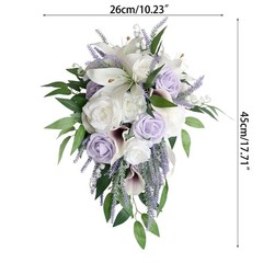 Water Drop Bridal Bouquet for Wedding Supplies for Wedding Engagement