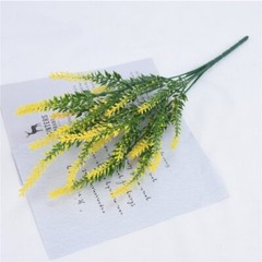 4pcs Artificial Lavender Plants Fake Flower Decorate Wedding Party Autumn Vibes