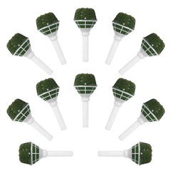 12pcs Bridal Floral Handle Bouquet Wedding Floral Decoration Flower Holder Bases