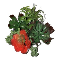 New Artificial Flowers Arrangements Succulent Planter Cactus Centerpiece Floral