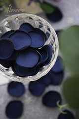 300pcs Silk Rose Petals Navy Blue Flower Petals for Wedding Flower Girl