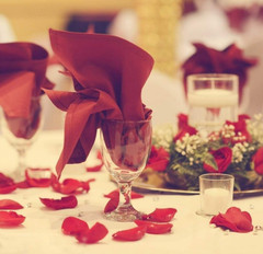 2000PCS Red Rose Petals for Valentine’s Day Decorations, Silk Fake Rose Petals