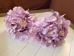 Bulk lot mixed artificial flowers wedding decor, roses, callas,lillies,hydrangea
