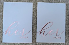 8pc Wedding Decor by Maeven Rose Gold color Brand new / Never used SHIPS TODAY!