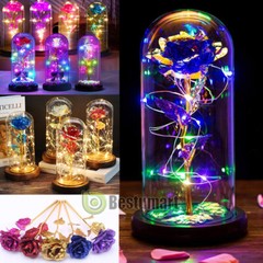 Eternal Rose Flower LED Enchanted Galaxy Rose LED Light Valentine’s Gift
