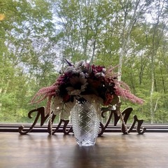 Beautiful Bridal Wedding Bouquet Budget Friendly Faux Florals White Pink Purple