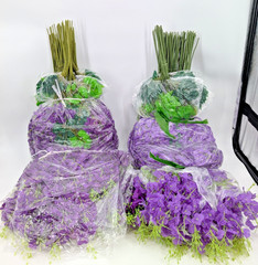 Dark Purple Wisteria Garland for Wedding Backdrop – HUGE 216pc Lot, 3.6ft