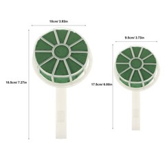 2pcs floral handle Bride Flower Bouquet Holder Wedding Bridal Bouquet