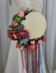 Gypsy Tambourine Faux Wedding Bouquet