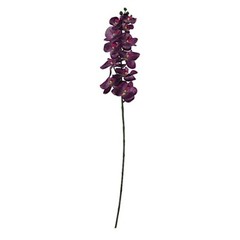 2 EGGPLANT 40″ tall Faux Silk Orchid Flowers Sprays Stems Wedding Decorations