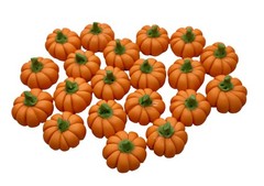 AIICraft 20 Mini Pumpkins Vegetable Fruit Garden (2″ x 1″ x 1″), Orange