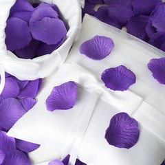 4000 Purple Silk Rose PETALS Wedding Party Decorations Supplies WHOLESALE SALE