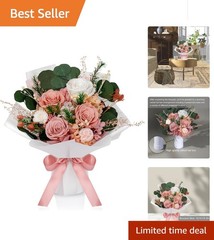Elegant Mixed Roses Preserved Bouquet – Hassle-Free Gift for Special Occasions