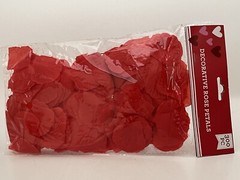 Valentine’s Artificial Silk Rose Petals Party Bridal Flower Wedding 300 pcs~Red