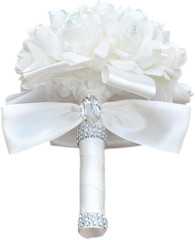 Wedding Bouquets for Bride, Wedding Bouquet Bridesmaid，Bridesmaid Holding Flower