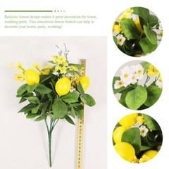 Flowers Artificial Floral Arrangements Floral Bouquet Picks Faux Bonsai Plant