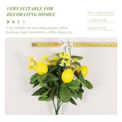 Flowers Artificial Floral Arrangements Floral Bouquet Picks Faux Bonsai Plant