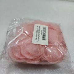 Serwalin 300 Pcs Organza Fake Flower Petals for Valentines Weddings, Peach Pink