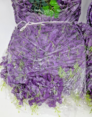 Dark Purple Wisteria Garland for Wedding Backdrop – HUGE 216pc Lot, 3.6ft