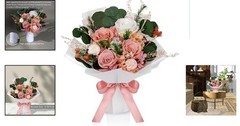 Elegant Mixed Roses Preserved Bouquet – Hassle-Free Gift for Special Occasions