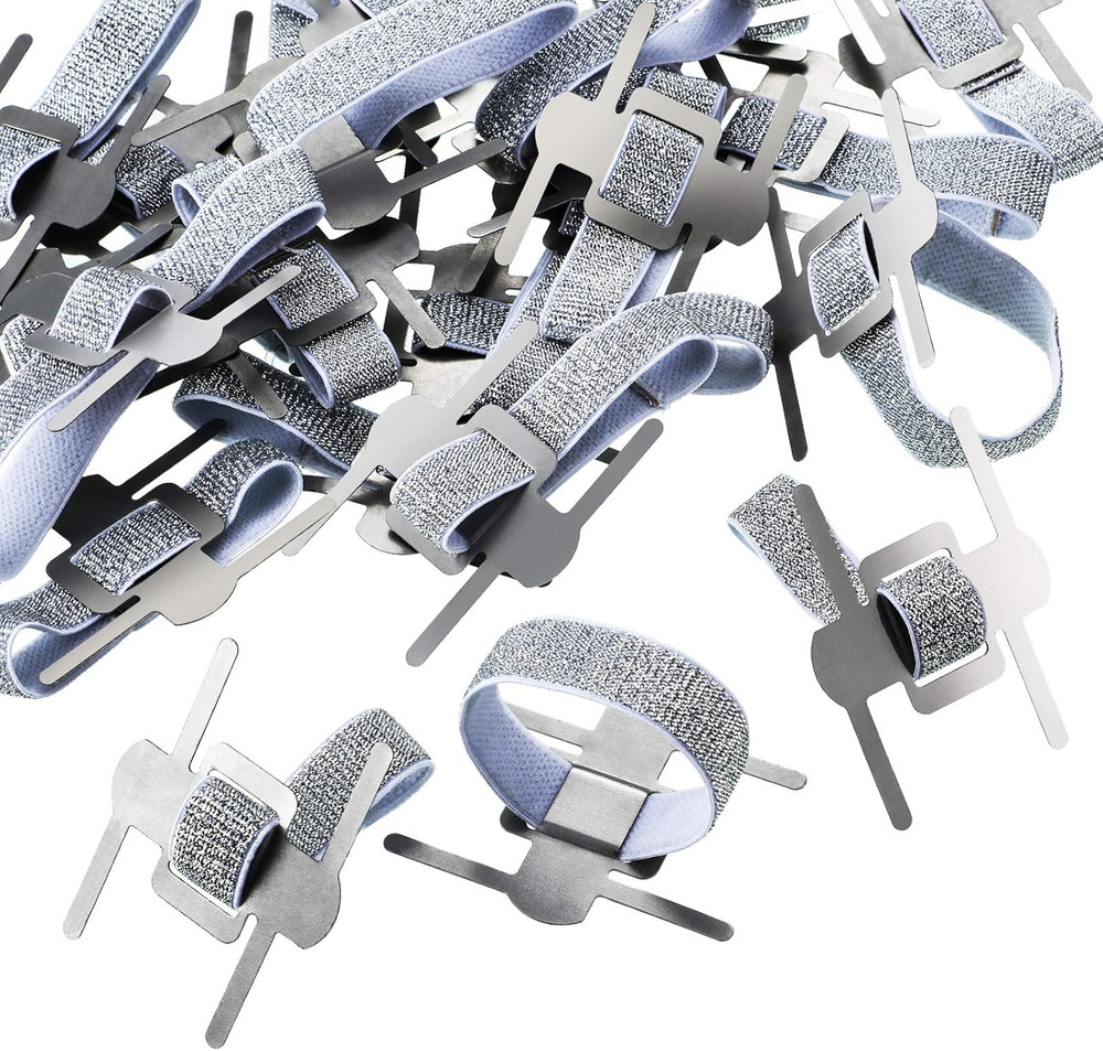 120 Pieces Wrist Corsage Bands Elastic Stretchable Corsage Wristlets Bracelets P