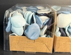 Ling’s Moment Artificial Rose Petals Vintage Wedding Decoration Blue Open Box 3