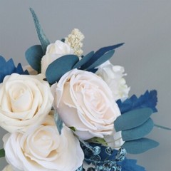 Champagne Rose Bouquets for Bride Bridesmaid Holding Flowers