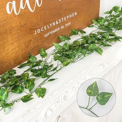 48 Pack 7 Feet Artificial Ivy Garlands, C-48pcs of Vines with 0 LED lights