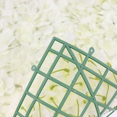 Silk Hydrangea Flowers 11 sq ft UV Protected Wall Backdrop Panels Centerpieces