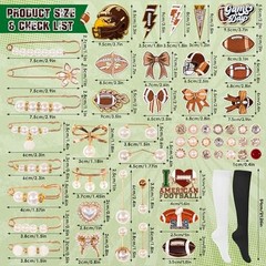 Valentine’s Day Junk Sock Charms Kit – 79 Pcs Valentine Charms Pins Chenille