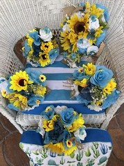 wedding flower bouquets bridal decorations sunflowers or your choice
