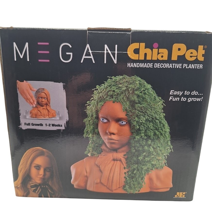Megan The Horror Movie Chia Pet Planter Grow Kit NEW Sealed Universal Studios