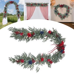 Wedding Garland Artificial Eucalyptus 9ft Floral Swag for Table Arch