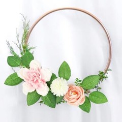 50pcs Floroom Artificial Green Leaves, Rose Leaves Artificial, Bulk Fake