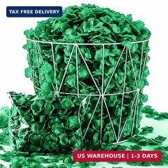 1000 Pcs Artificial Silk Rose Petals Decoration Wedding Party Color Emarald Gree