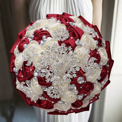 I Cream Wedding Bouquet Artificial Flowers Bouquet Decoration for Wedding Party