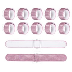 12 Pcs Corsage Wristlet Band, Elastic Wrist Corsage Bracelets Bands, Pink
