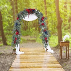 Wedding Garland Artificial Eucalyptus 9ft Floral Swag for Table Arch