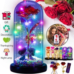 Eternal Rose Flower LED Enchanted Galaxy Rose LED Light Valentine’s Gift For Her