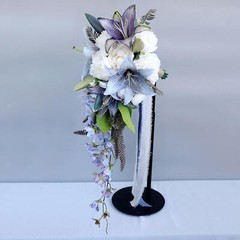 Wedding Bouquet for Bride Water Drop Shape for Party Wedding Shower Supplies