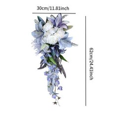 Wedding Bouquet Handheld Bouquet Artificial for Anniversary Gift Party