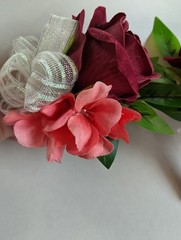 Hand Made pin on boutonniere Set