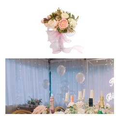Bride Bridesmaid Wedding Bouquet,Artificial Flowers Elegant Artificial Romantic