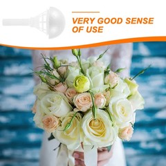 Bouquet Holder for Artificial Flowers Wedding Handle Floral Bridal Holders
